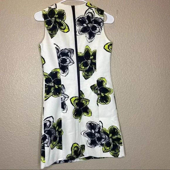 Milly Astrid Magnolia Dress Citron size 0 NEW - Picture 3 of 6